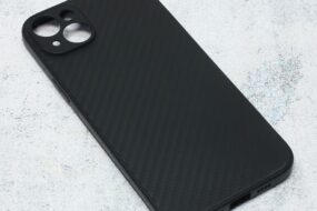 Torbica Carbon fiber za iPhone 14 Plus 6.7 crna