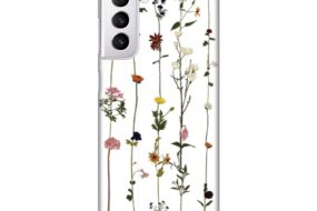 Torbica Silikonska Print Skin za Samsung G991B Galaxy S21 Flower