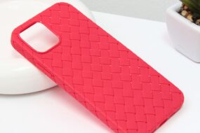 Torbica Weave case za iPhone 12 6.1 crvena