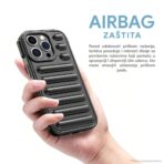 Torbica Color Rib za iPhone 13 Pro Max 6.7 siva - Slika 2
