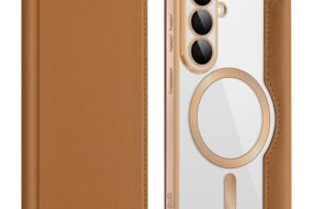 Torbica Magsafe Lux Bi Fold za Samsung S941B Galaxy S26 braon