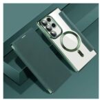 Torbica Magsafe Lux Bi Fold za Samsung S918B Galaxy S23 Ultra zelena - Slika 6