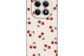 Torbica Silikonska Print za Xiaomi Redmi Note 15 4G Cherry and Flowers