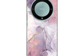 Torbica Silikonska Print za Honor Magic 5 Lite Pink Marble