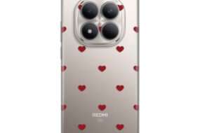 Torbica Silikonska Print za Xiaomi Redmi Note 15 Pro 5G Red Hearts