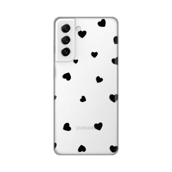 Torbica Silikonska Print Skin za Samsung G990 Galaxy S21 FE Heart
