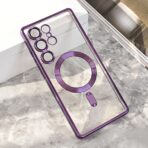 Torbica Magsafe Lux za Samsung S938B Galaxy S25 Ultra ljubicasta