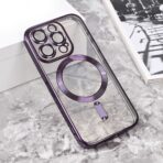 Torbica Magsafe Lux za iPhone 15 Pro 6.1 ljubicasta - Slika 3