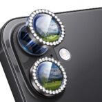 Zastita za kameru Diamond za iPhone 17 6.3 crna