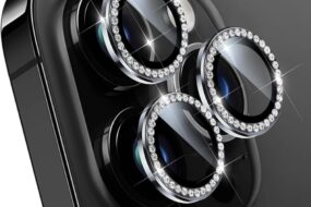 Zastita za kameru Diamond za iPhone 16 Pro 6.3 crna