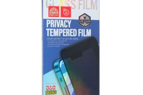 Zastitno Staklo Tempered glass Privacy 2.5D full glue za iPhone 17 Air 6.6 crni