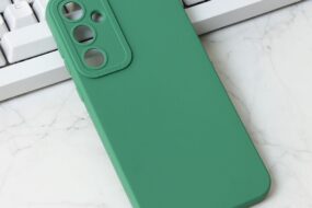 Torbica Silikon Pro Camera za Samsung A356B Galaxy A35 5G zelena
