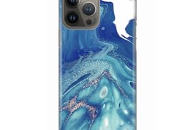 Torbica Silikonska Print za iPhone 13 Pro Max 6.7 Blue Marble
