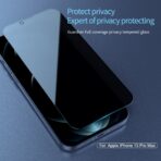 Zastitno Staklo Tempered glass Nillkin Guardian za iPhone 13 Pro Max/14 Plus 6.7 crni - Slika 11
