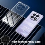 Torbica Transparent ice Cube za Xiaomi Redmi Note 15 Pro Plus 5G (EU) - Slika 4