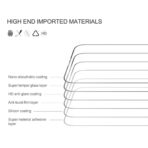 Zastitno staklo Tempered Glass Nillkin CP+ Pro za iPhone 15 Pro Max 6.7 crni - Slika 12