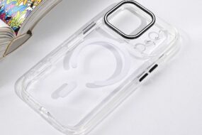 Torbica Magsafe Color Pop za iPhone 17 Pro 6.3 bela