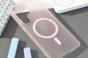 Torbica Magsafe Matte PC za Samsung S938B Galaxy S25 Ultra roze