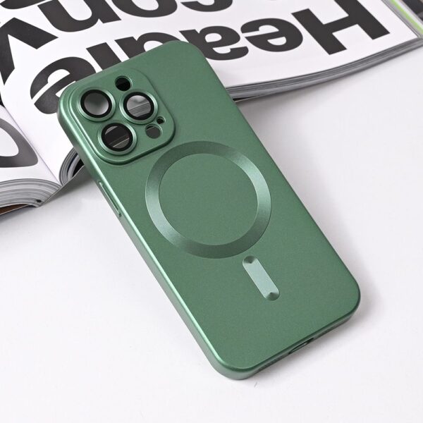 Torbica Magsafe Chrome za iPhone 13 Pro 6.1 zelena
