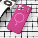 Torbica Magsafe Pure color za iPhone 17 Pro Max/18 Pro Max 6.9 tamno pink