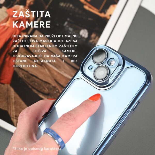 Torbica Bracket za iPhone 15 Pro Max 6.7 ljubicasta