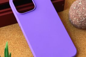 Torbica Teracell Giulietta za iPhone 15 Pro Max 6.7 mat ljubicasta