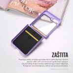 Torbica Slim PC Protective za Samsung F741B/F761B Galaxy Z Flip 6/7 FE 5G roze - Slika 4