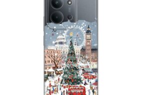 Torbica Silikonska Print Skin za Xiaomi Redmi 15C 4G Christmas Town