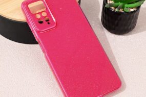 Torbica Sparkle Dust za Xiaomi Redmi Note 11 Pro 4G/5G/Note 12 Pro 4G tamno pink