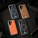 Torbica Magsafe Urban Leather za Samsung S948B Galaxy S26 Ultra tamno plava - Slika 2
