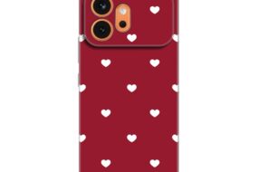 Torbica Silikonska Print Skin za Honor 600 Burgundy Hearts