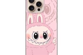 Torbica Silikonska Print za iPhone 16 Pro Max 6.9 La Bubu Pink