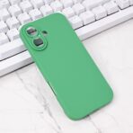 Torbica Silikon Pro Camera za iPhone 16 6.1 tamno zelena