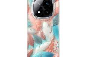 Torbica Silikonska Print za Xiaomi Redmi Note 14 Pro Plus (EU) Pastel Feathers