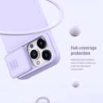 Torbica Nillkin CamShield Silky za iPhone 15 Pro Max 6.7 ljubicasta - Slika 5