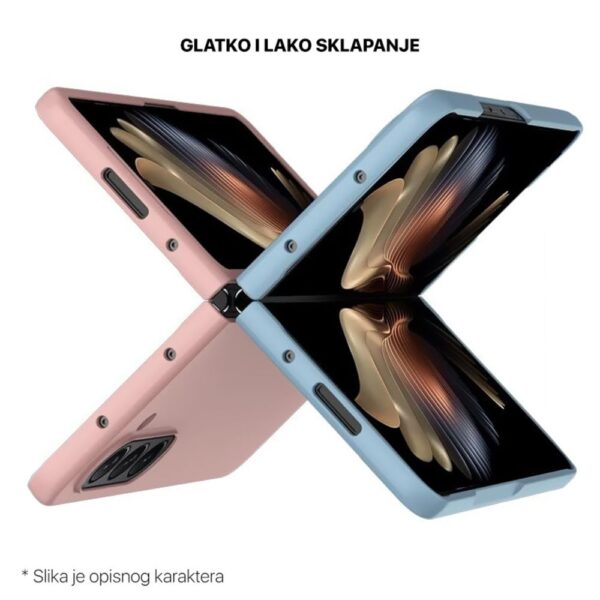 Torbica Elegant Fold za Samsung F956B Galaxy Z Fold 6 5G svetlo roze