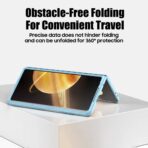 Torbica Elegant Fold za Honor Magic V5 plava - Slika 5