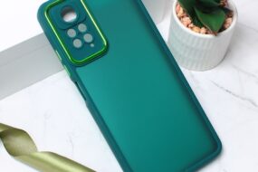 Torbica Shining Camera za Xiaomi Redmi Note 11 Pro 4G/5G/Note 12 Pro 4G tamno zelena