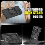 Torbica CamShield Ring stand za Samsung A576B Galaxy A57 5G plava - Slika 8