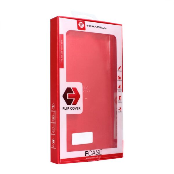 Torbica Teracell Flip Cover za Motorola Moto E40 crna