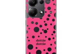 Torbica Silikonska Print Skin za Xiaomi Redmi Note 13 Pro 4G Dottie Dottie Pink