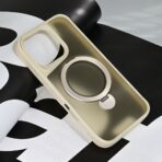 Torbica Magsafe Ring Stand za iPhone 16 Pro 6.3 krem - Slika 2