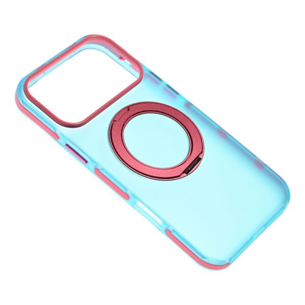 Torbica Magsafe Color Ring za iPhone 17 Pro Max 6.9 svetlo plava