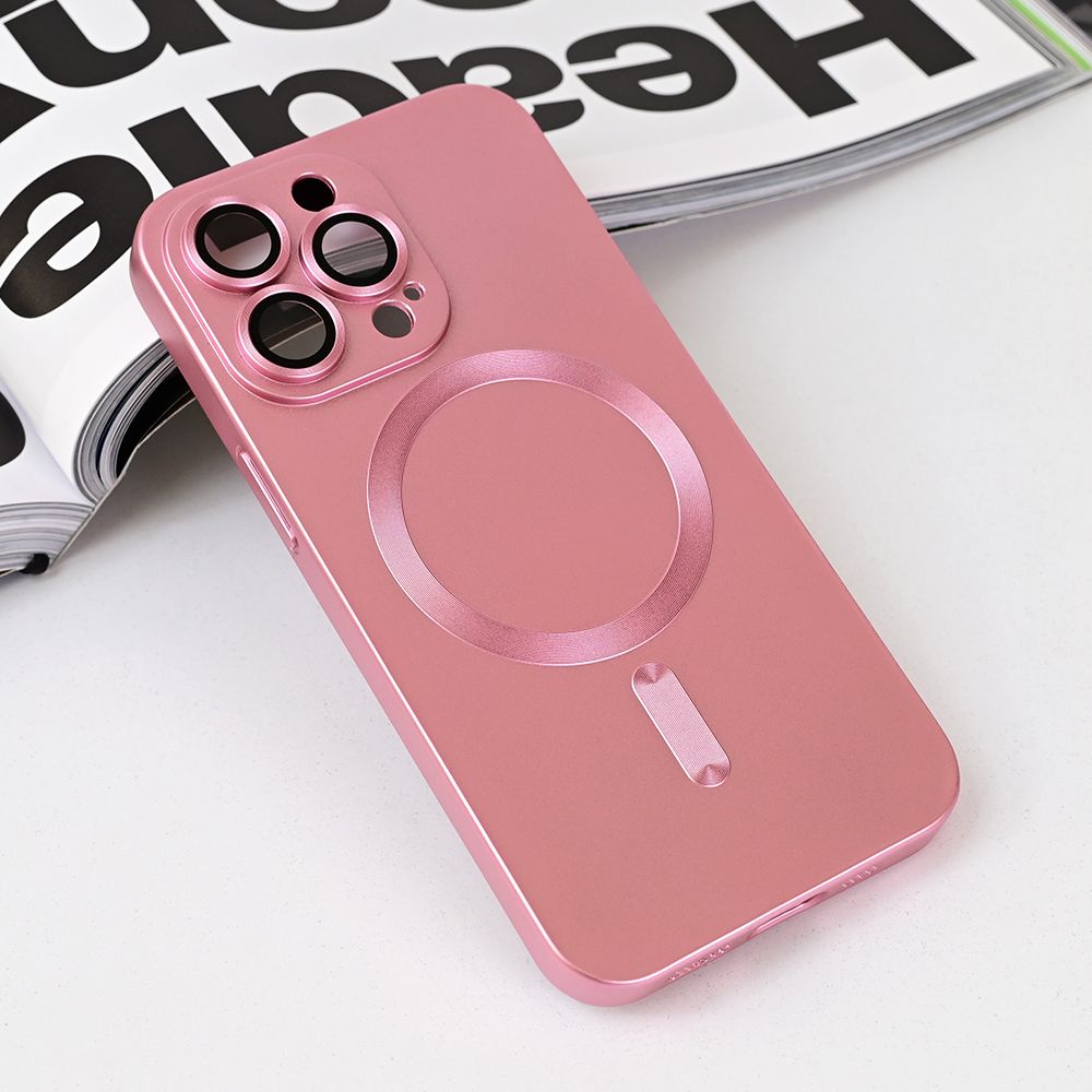 a29abe41-e777-4660-826b-b73d97caa0ce-Torbica-Magsafe-Chrome-za-iPhone-13-Pro-61-roze_w1000 Torbica Magsafe Chrome za iPhone 13 Pro 6.1 roze - Slika 1
