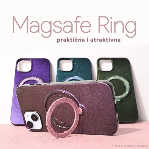 Torbica Magsafe Ring za iPhone 11 Pro 5.8 zelena