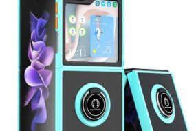Torbica Frosted Shockproof za Samsung F741B/F761B Galaxy Z Flip 6/7 FE 5G svetlo plava