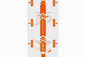 Zastitno Staklo Tempered glass 2.5D dust free za iPhone 14 Pro Max 6.7 crni