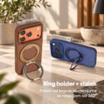 Torbica Magsafe Textile za iPhone 17 Pro/18 Pro 6.3 bordo - Slika 3