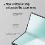 Torbica Nillkin Scrub Fold Magnetic za Samsung F971B Galaxy Z Fold 8 crna - Slika 3