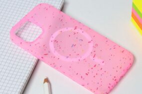 Torbica Colorful Magsafe za iPhone 14 6.1 roze